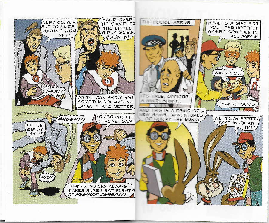 1995 Nesquik Adventures of Quicky Comic Computer (11)