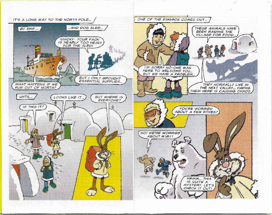 1995 Nesquik Adventures of Quicky Comic Arctic (2)