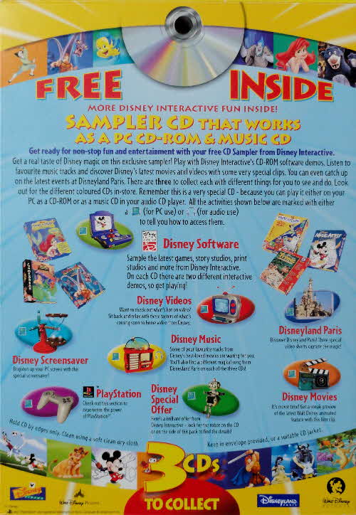 1999 Nesquick Disney CD Sampler