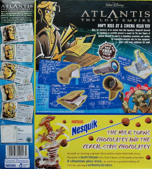 2001 Nesquik Atlantis Explorer Kit