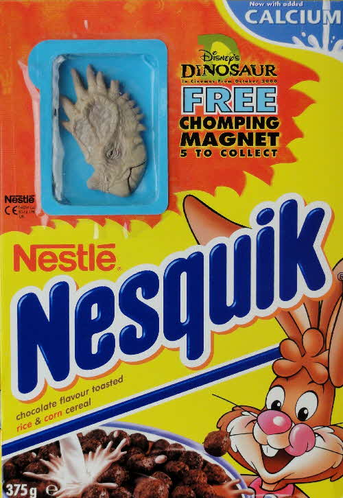 2000 Nesquick Chomping Dinosaur Magnet (1)