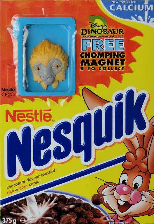 2000 Nesquick Chomping Dinosaur Magnet (3)