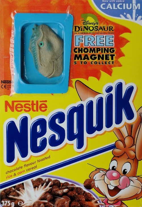 2000 Nesquick Chomping Dinosaur Magnet (4)