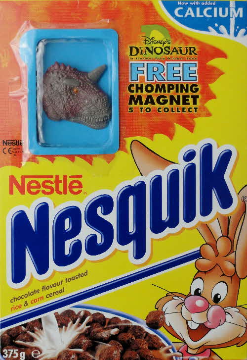 2000 Nesquick Chomping Dinosaur Magnet (5)