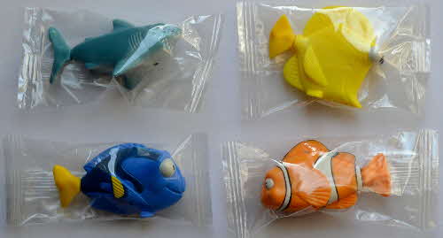 2003 Nesquik Finding Nemo Aqua Swimmers - mint