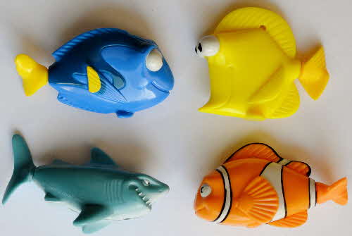 2003 Nesquik Finding Nemo Aqua Swimmers