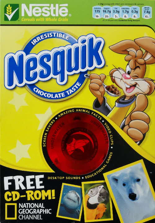 2006 Nesquik National Geographical CD Rom front (1)