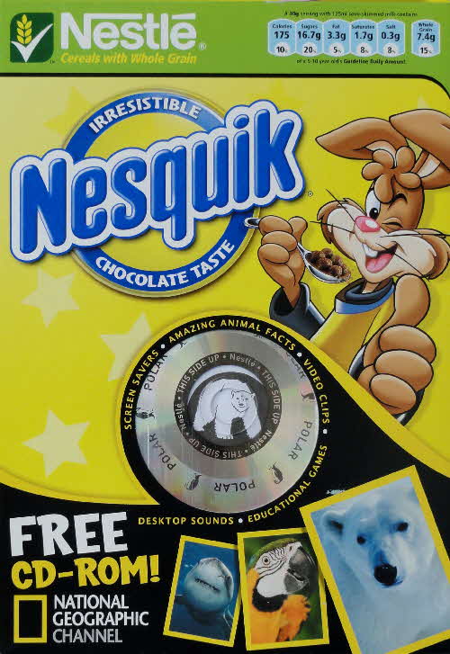 2006 Nesquik National Geographical CD Rom front (3)
