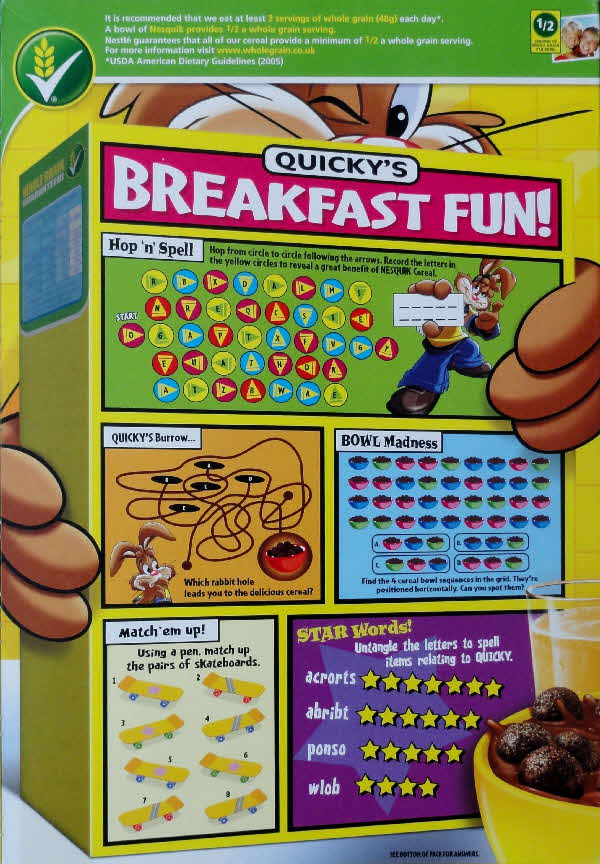 2011 Nesquik Quickys Breakfast Fun (2)
