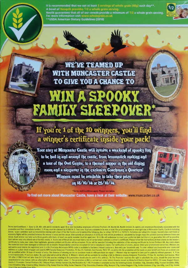 2013 Nesquik Spooky Sleepover competition
