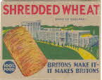 1950s Shredded Wheat divider cards 7 small