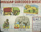 1950s Shredded Wheat round the World with Welgar No 8