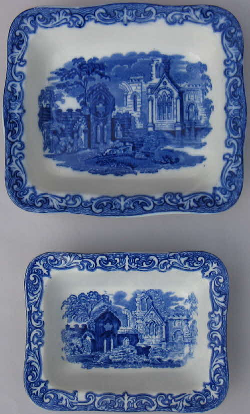1950s Shredded Wheat Abbey Dishes - double & single (1)