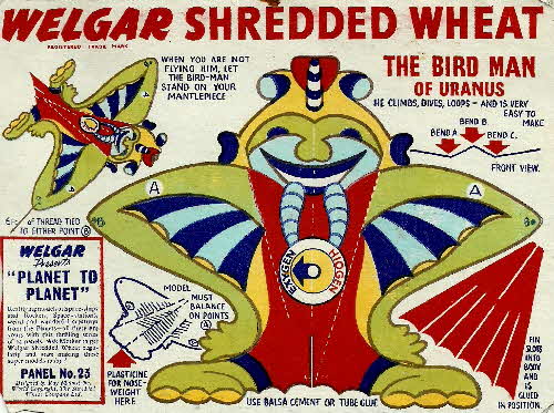 1954 Shredded Wheat Planet to Planet No 23
