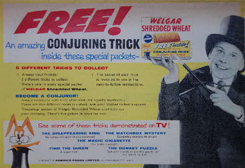 1959 Shredded Wheat Conjuring Trick2