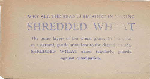 1950s Shredded Wheat divider cards 7