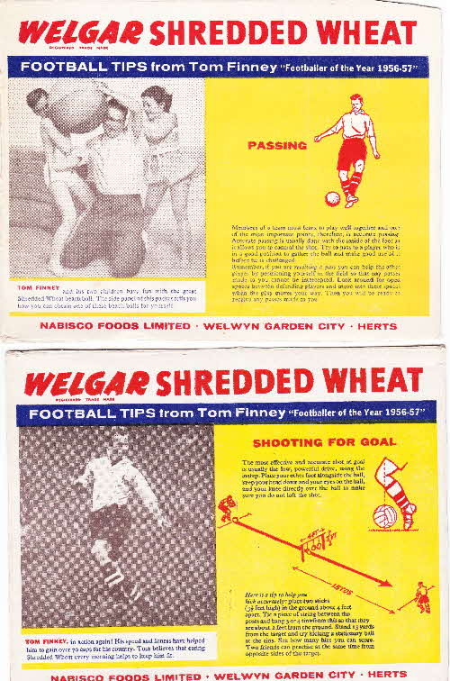 1958 Shredded Wheat Football Tips by Tom Finney (4)