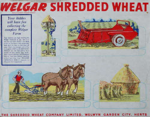 1950s Shredded Wheat Welgar Farm 3