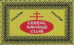 1960s Shredded Wheat 6d off vocuher & Cereal CLub Offer front1 