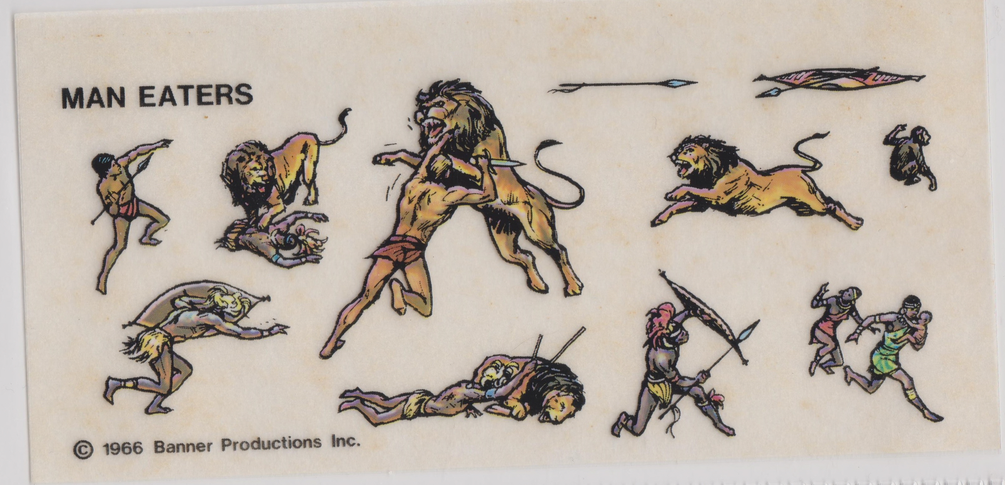 1966 Spoonsize Tarzan Letraset Transfers (2)1