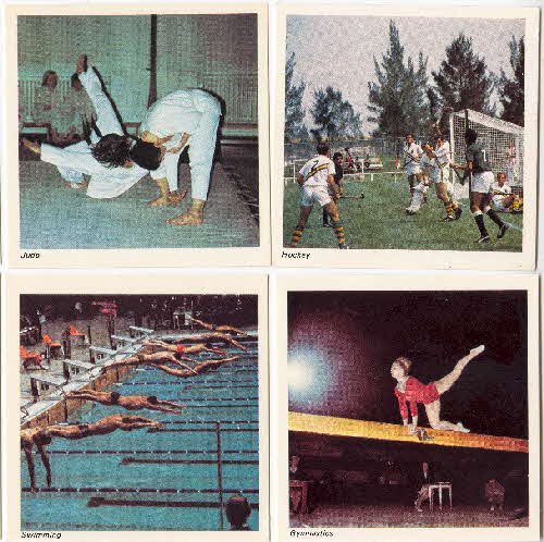 1972 Shredded Wheat Olympic Action Shots 5