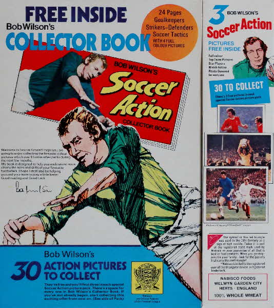 1971 Shredded Wheat Bob Wilsons Soccer Action Pictures & Book (2)