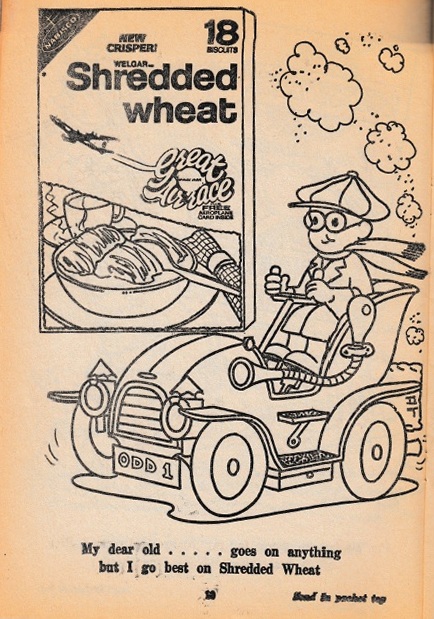 1969 Shredded Wheat Great Air RAce Ad