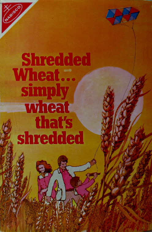 1970s Shredded Wheat Simple Wheat