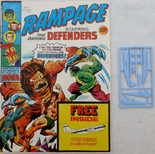 1977 Rampage Comic & Free Stratocruiser