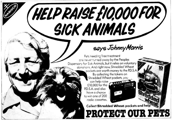 1978 Shredded Wheat Protect Our Pets