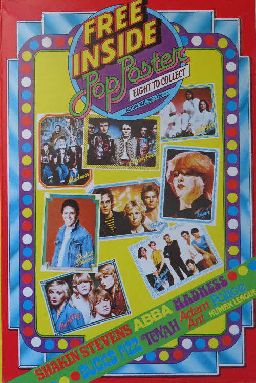 1982 Shredded Wheat Pop Posters (2)