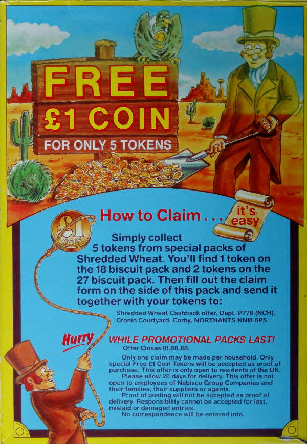 1987 Shredded Wheat Free 1 coin (2)