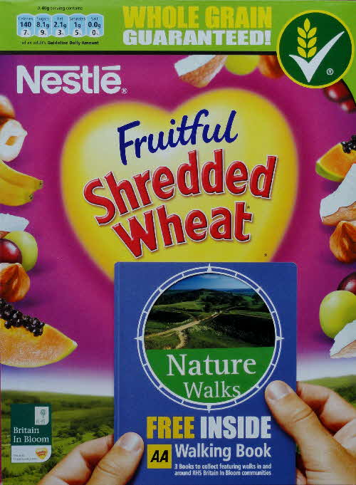 2008 Shredded Wheat Fruitful AA Walking Book - Nature Walks