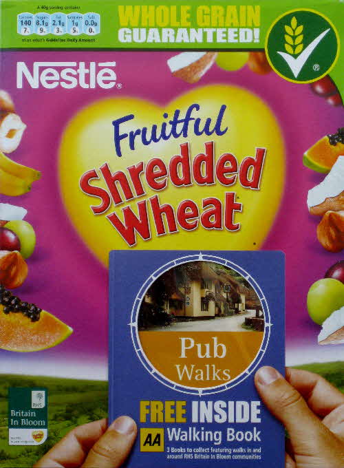 2008 Shredded Wheat Fruitful AA Walking Book - Pub walks
