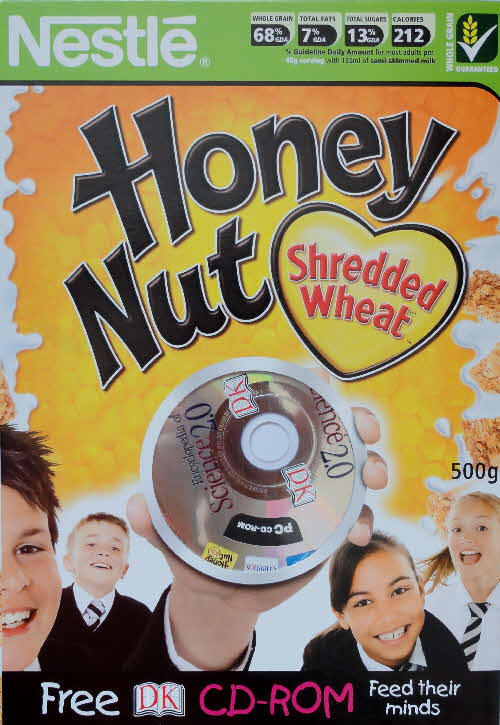2005 Shredded Wheat Honey Nut DK CD Rom front (1)