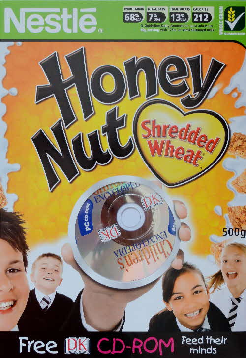 2005 Shredded Wheat Honey Nut DK CD Rom front (2)