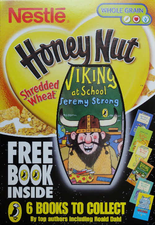 2004 Shredded Wheat Honey Nut Puffin Books front (4)