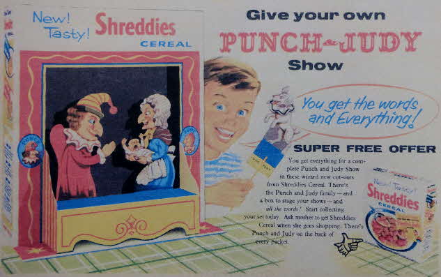 1956 Shreddies Puch & Judy