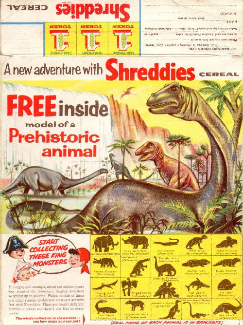 1958 Shreddies Prehistoric Animals  (2)