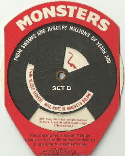 1958 Shreddies Prehistoric Animals send away disc B (1)