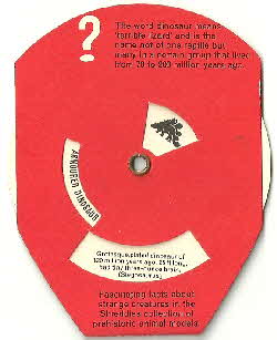 1958 Shreddies Prehistoric Animals send away disc B (2)