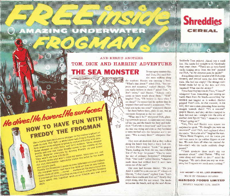 1957 Shreddies Freddy Frogman (2)