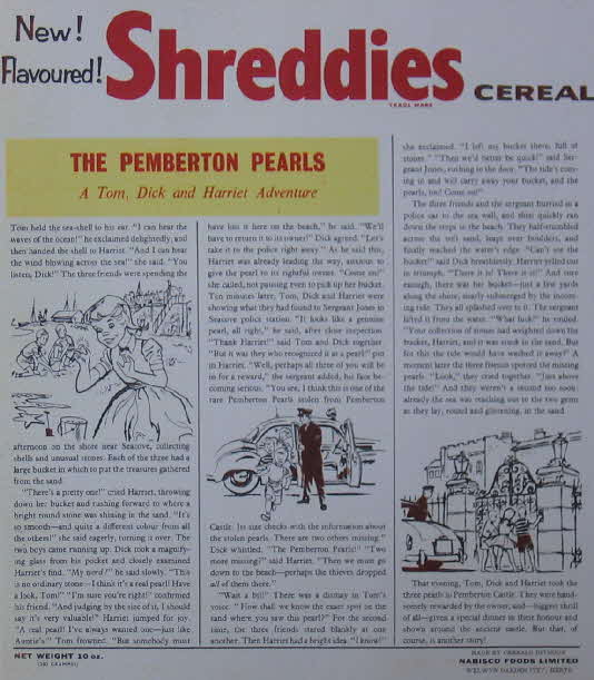 1950s Shreddies Tom Dick & Harriet adventure (1)
