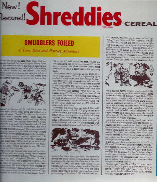 1950s Shreddies Tom Dick & Harriet adventure (2) (betr)