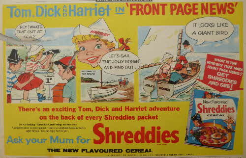 1957 Shreddies T,D & H adventures