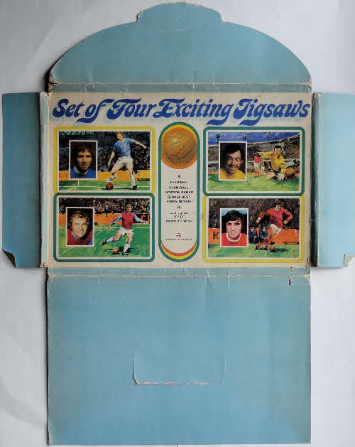 1969 Shreddies Footballer Jigsaws box