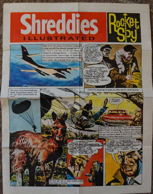 1961 Shreddies New Adventure Comics - Spy(1)