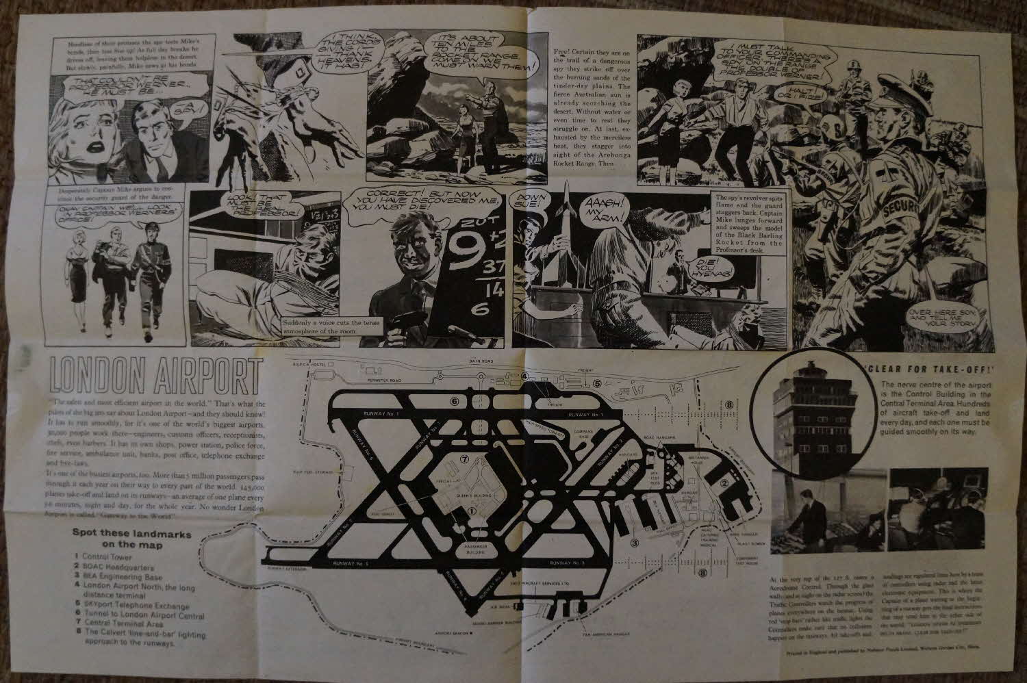 1961 Shreddies New Adventure Comics - Spy(2)