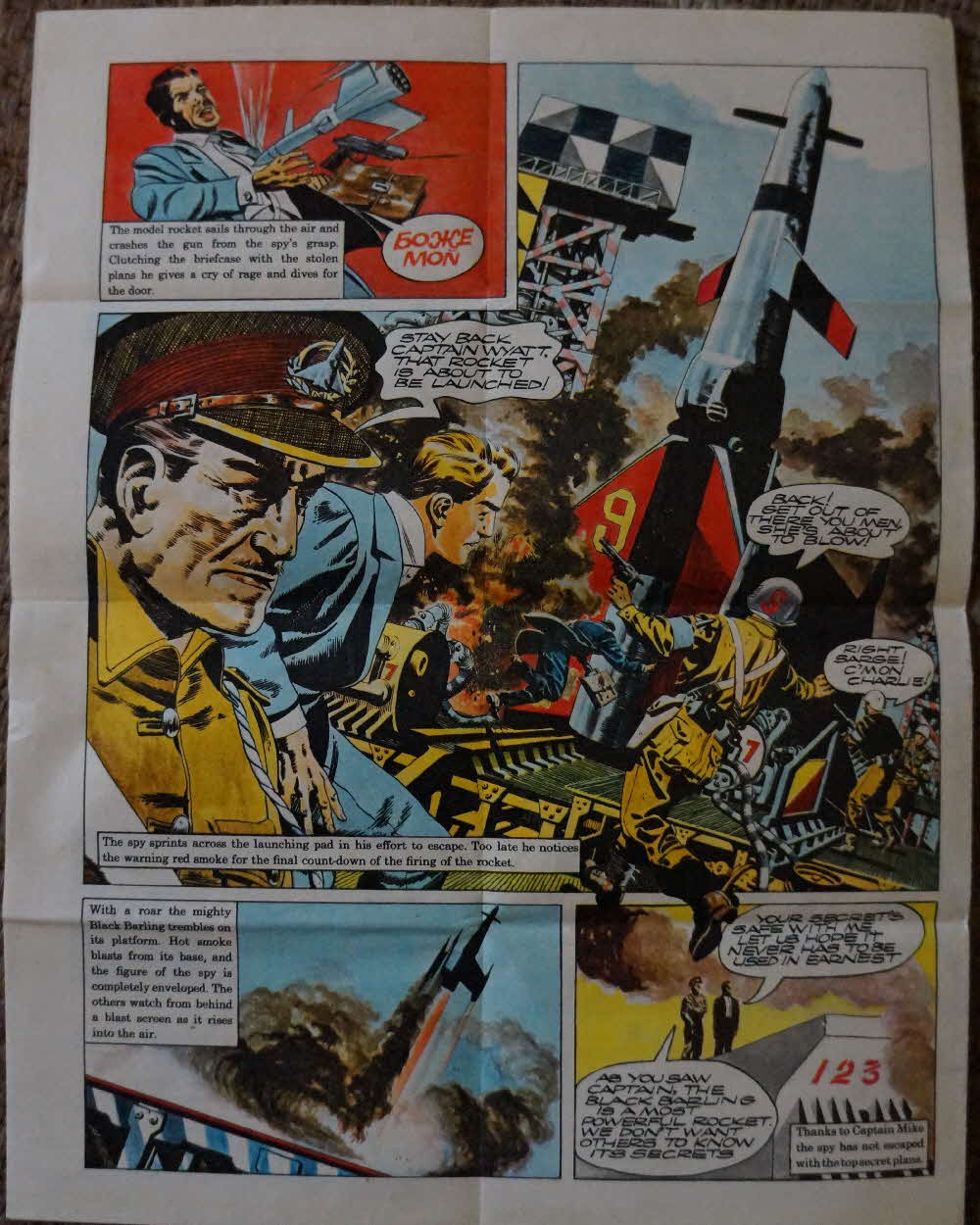 1961 Shreddies New Adventure Comics - Spy(3)