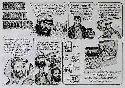 1970 Shreddies Adventure books2